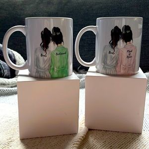 Maid of honor and bridesmaid mug